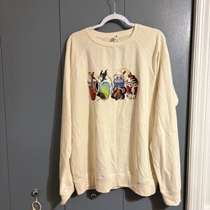 Disney 2X sweatshirt NWOT